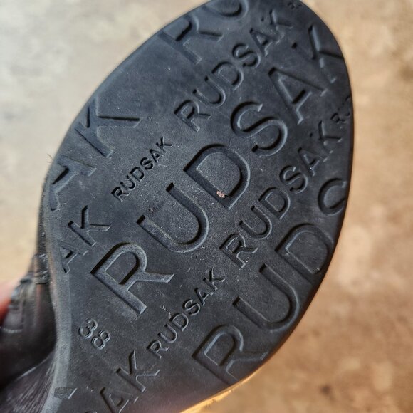 RUDSAK Leather Tall Wedge Boot - Picture 4 of 6